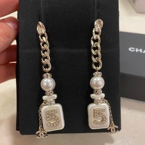 Chanel No 5 Earrings